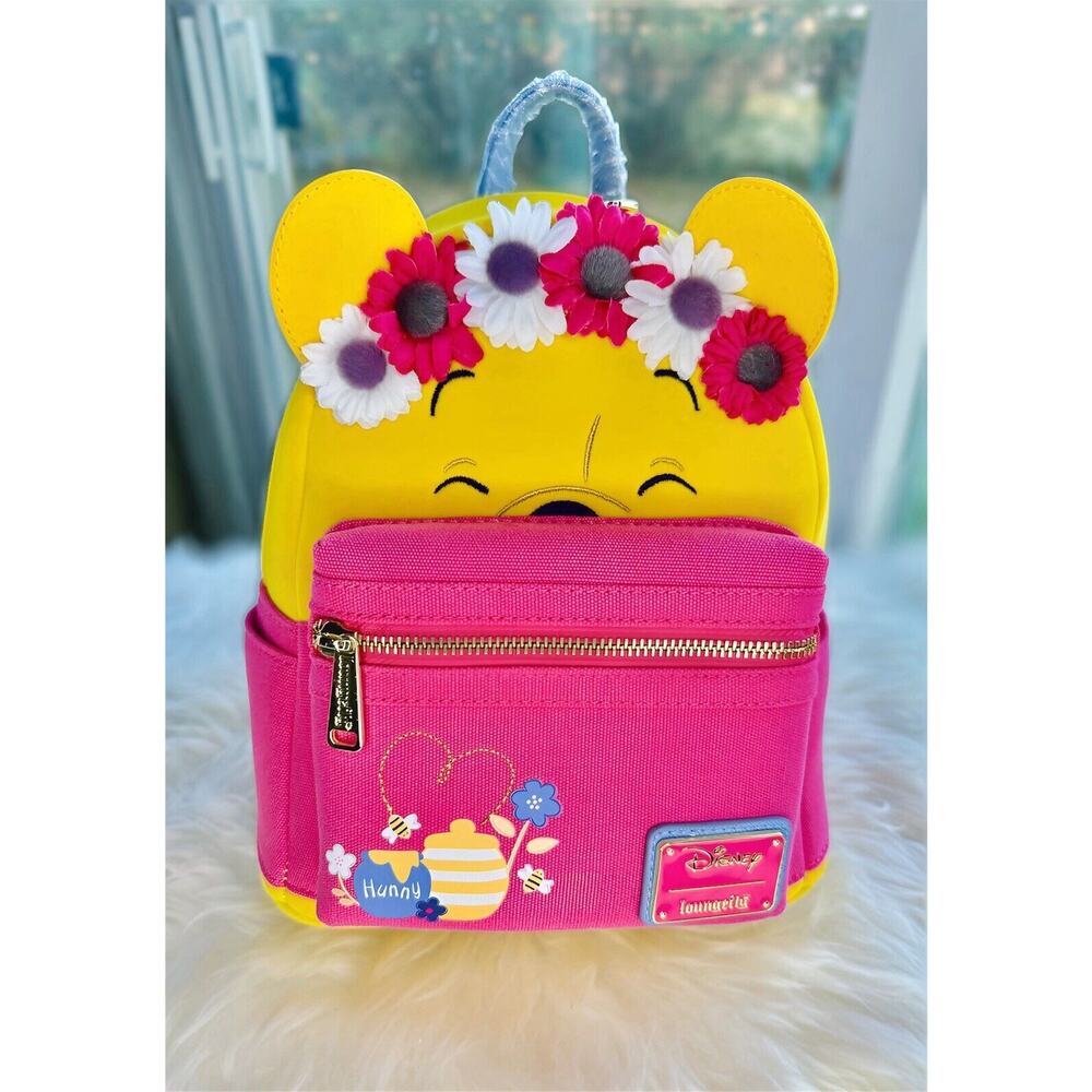 *SOLD OUT LE* Loungefly Disney Winnie the Pooh Flower Crown Mini Backpack